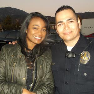Worked a movie called VISIONS with Tatyana M Ali who played Ashley Banks from The Fresh Prince Of Bel Air