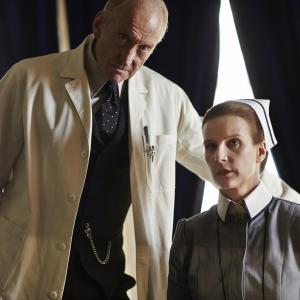 Still of Charles Dance and Rachel Griffiths in Patrick 2013