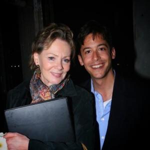 Jean Smart and Michael J. Knowles at the Hudson Theatre in 