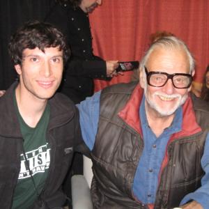 George A Romero and Ken Holmes