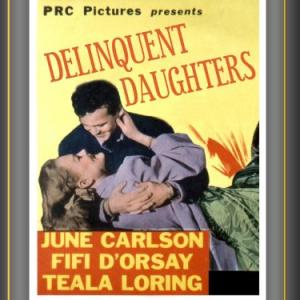June Carlson and Johnny Duncan in Delinquent Daughters (1944)