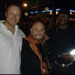 Hanging out with 2 great friends and legends...the VERY talented Director David Winters and the head of my security when I travel (8x World Champion Kickboxer and WMA Hall of Fame Inductee) James Sisco.