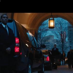 Actor Lamont Easter as Diplomatic Security Agent for Tea Leoni on CBS Madam Secretary