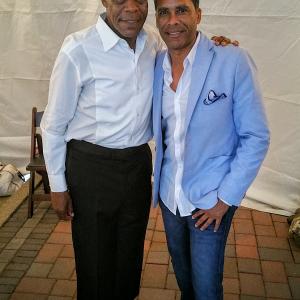 WIth Danny Glover