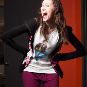 Celinka Serre during the photo shoot for Season 1 of the web series entitled Compilingtv