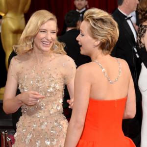 Cate Blanchett and Jennifer Lawrence