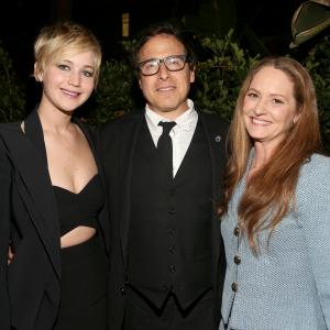 Melissa Leo, David O. Russell and Jennifer Lawrence