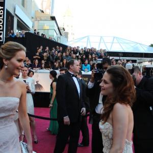 Kristen Stewart and Jennifer Lawrence