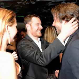 Bradley Cooper Michael Fassbender and Jennifer Lawrence