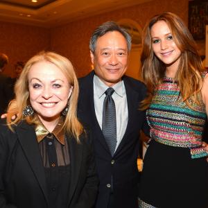 Ang Lee, Jacki Weaver and Jennifer Lawrence