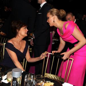 Susan Sarandon and Jennifer Lawrence