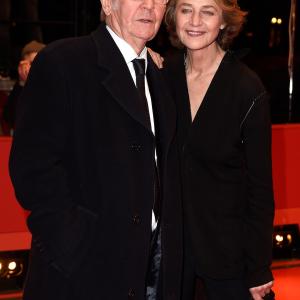 Charlotte Rampling and Tom Courtenay at event of 45 Years 2015