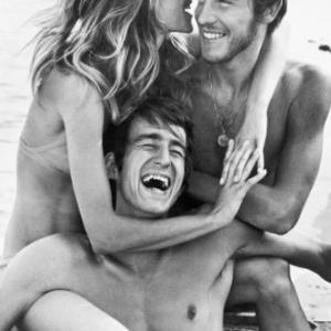 Charlotte Rampling Sam Waterston and Robie Porter in Three 1969