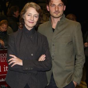 Charlotte Rampling and Barnaby Southcombe at event of I, Anna (2012)