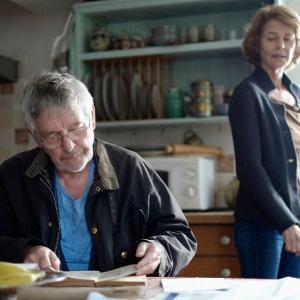 Still of Charlotte Rampling and Tom Courtenay in 45 Years 2015