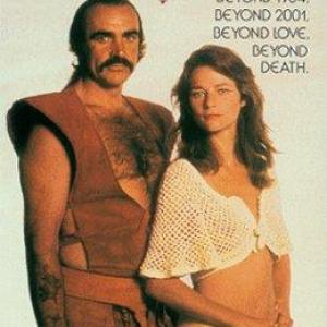 Sean Connery and Charlotte Rampling in Zardoz 1974