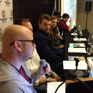 Panel discussion at Wizard World Comic Con Minneapolis 2014