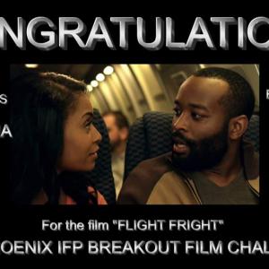 Best Actress Award for Fright Flight