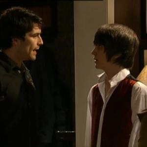 Still of Ben Thompson and Rob James-Collier in Coronation Street (1960)