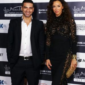 Opening the Italian Film Festival In los Angeles At the Chinese Theatre 2015 with Sofia Milos.