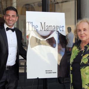 Alessandro Cuomo and Doris Roberts at the Premier  The Manager