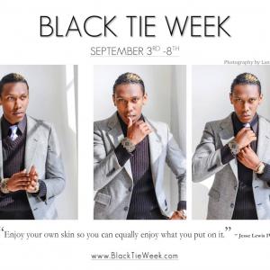 Jesse Lewis IV for Black Tie Week campaign