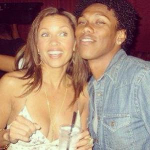Jesse Lewis pictured with Actress/Singer Vanessa L. Williams