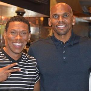 Sr Lifestyle Correspondent Jesse Lewis IV covers the TopSpin Charity event at Lagasses Stadium attended by Jerry Stackhouse