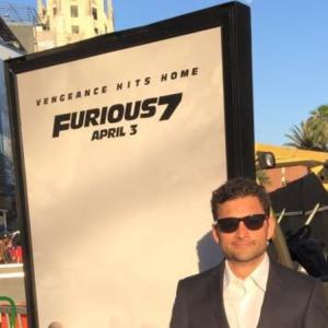 JJ Phillips at the Furious 7 Premiere