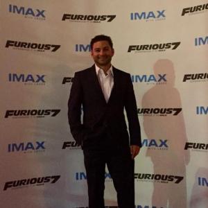 JJ Phillips at the Furious 7 Premiere