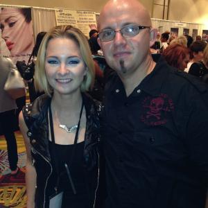 Laura Tyler from Syfys Face Off at the Orlando Makeup Convention
