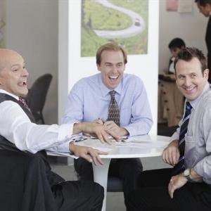 Rob Corddry Patrick OSullivan and Robert Bagnell on ABCs Happy Endings