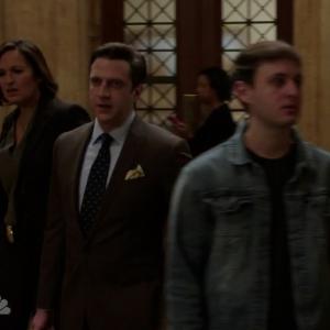 Still of Mike from Law  Order SVU Season 15 Episode 15 Comic Perversion 
