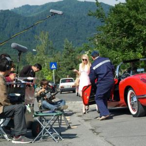 Behind the scenes in Romania on the film  A Song for Autumn