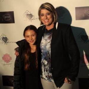 Elyse Cole with Director Kim Rocco Shields at the Wrap Party for Love Is All You Need