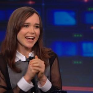 Still of Ellen Page in The Daily Show 1996
