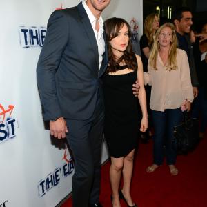 Alexander Skarsgrd and Ellen Page at event of The East 2013