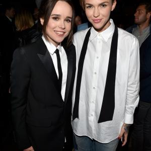 Ellen Page and Ruby Rose at event of Freeheld (2015)