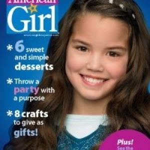 American Girl Magazine Cover Nov/Dec 2009