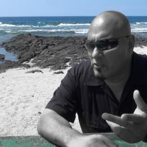Bullitt Richard Gonzalez on the beach from GIFilms latest production PROJECT Z