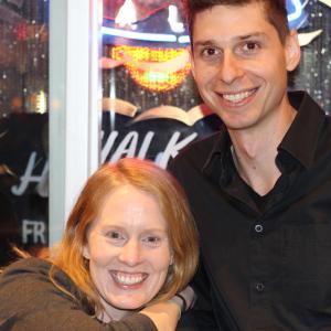 Kendra Tuthill and James Liakos  Furries The Movie Wrap Party 2015