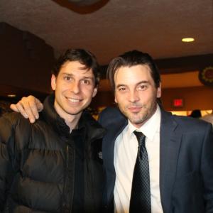 James Liakos and Skeet Ulrich at the premiere of 
