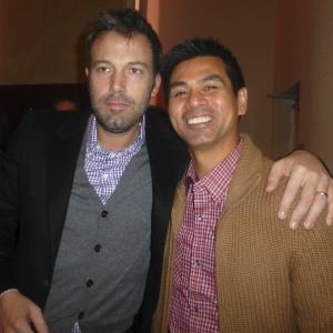 Ben Affleck after screening of his film Argo which won Oscar for Best Picture