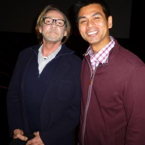 Dennis Christopher who plays Leonide Moguy after screening of Django Unchained in NYC