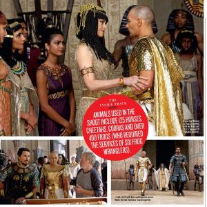 Exodus Kings and Gods for Empire Magazine Ekaterina Zalitko as faraons wife