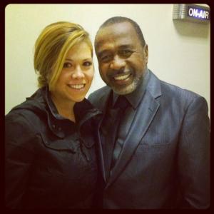 Ben Vereen grooming for live and television appearance