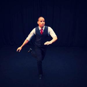 Teddy Alexis Rodriguez at a Dance photoshoot promoting tap dance. 2013.