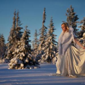 Christine Hals in a music video shot by Norwegian prizewinning photographer Per Ottar Walderhaug Location Nordhue mountain in Hedmark