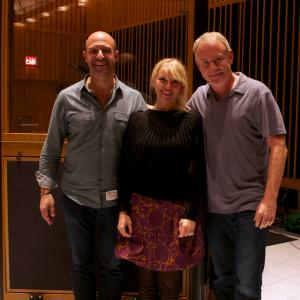 With Film Composer John Debney and pianist Randy Kerber at Capitol Studios in Hollywood.