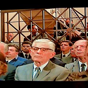 This is the second movie I was in Rpbert Redfords Quiz Show  I am towards the back dark suit  tie Off center darkest skin there 